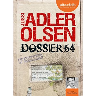 Dossier 64. La quatrième enquête du département V, 2 CD audio MP3