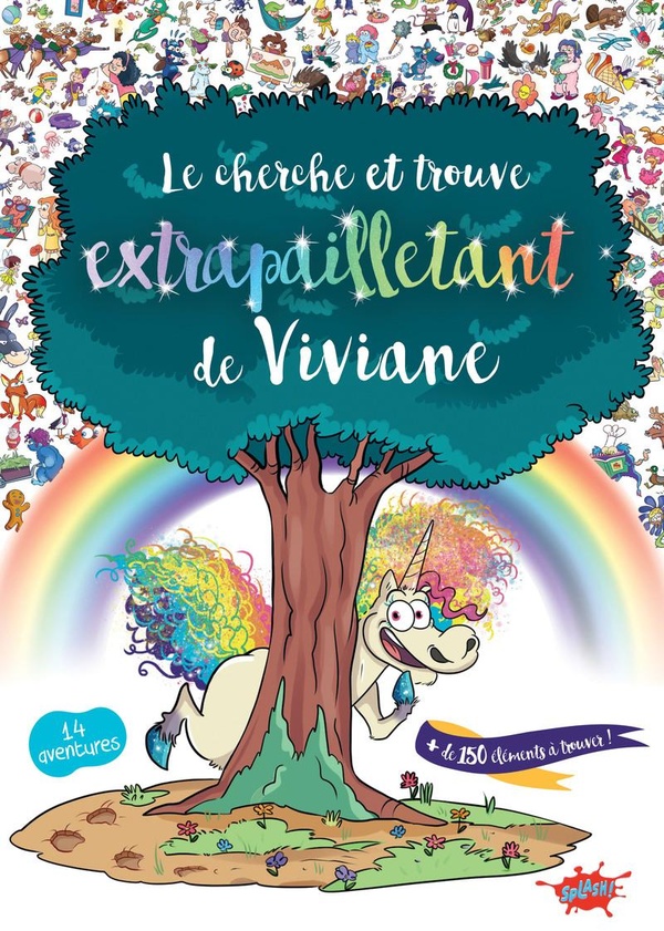 Cherche et trouve Viviane la licorne