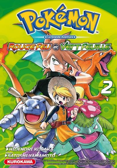 Pokémon la grande aventure : Rouge Feu et Vert Feuille Tome 2