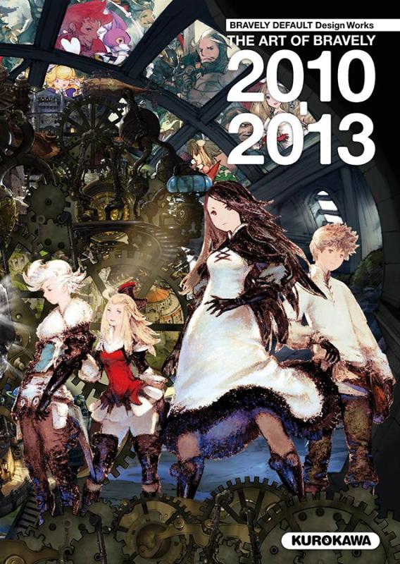 Bravely default design works. The art of Bravely 2010-2013