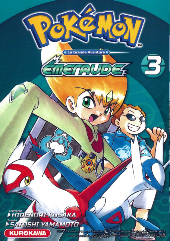 Pokémon la grande aventure : Rouge Feu et Vert Feuille Tome 3 : Emeraude