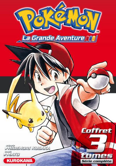 Pokemon : La Grande Aventure - Coffret 3 tomes (série complète)
