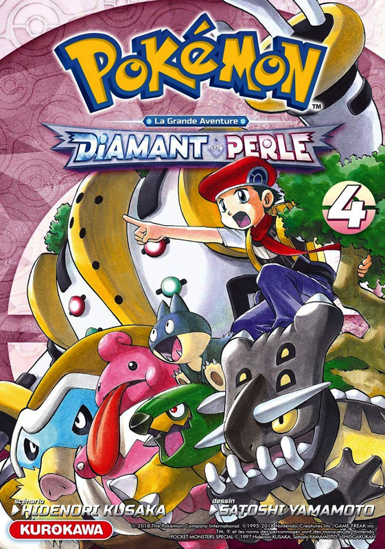 Pokémon Diamant et Perle - La grande aventure Tome 4