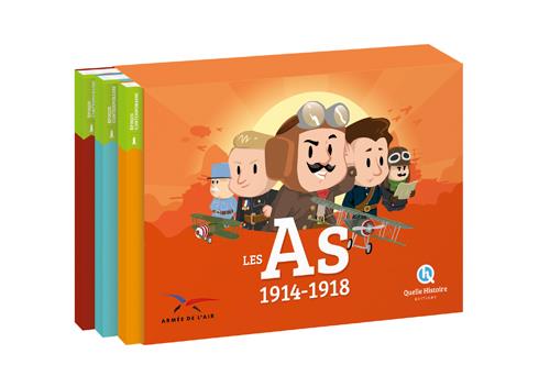 COL.COFFRET-AS DE L'AVIATION 14-18 3EX POSTER