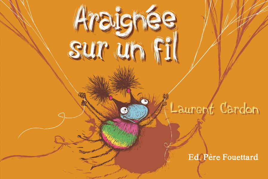 Araignée sur un fil