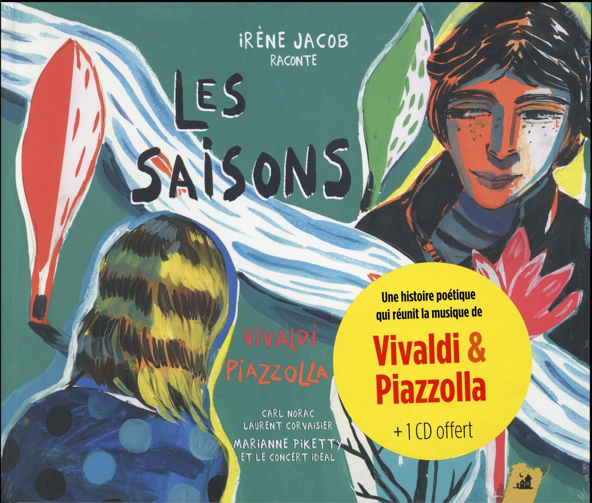 Les saisons. Vivaldi Piazzola, avec 1 CD audio
