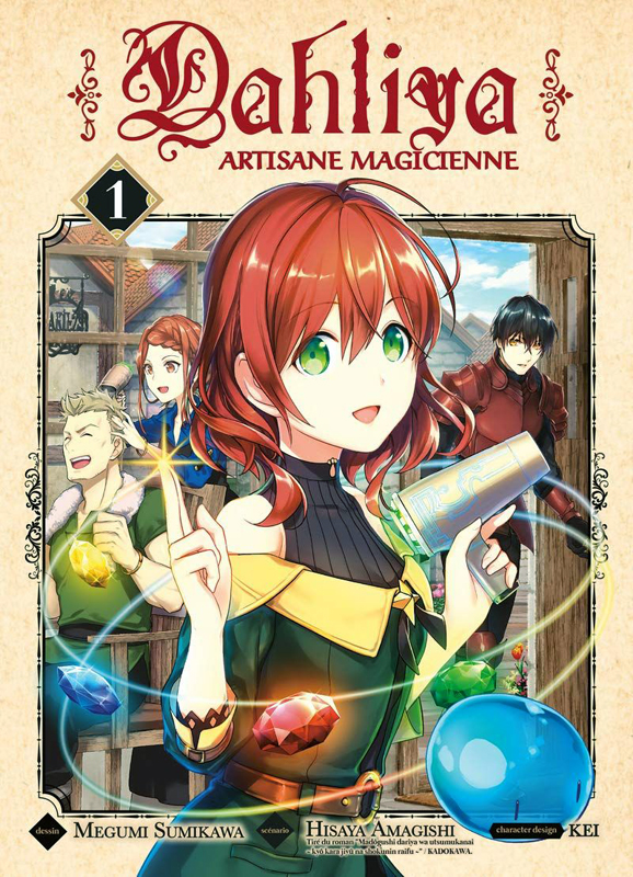 Dahliya, artisane magicienne Tome 1