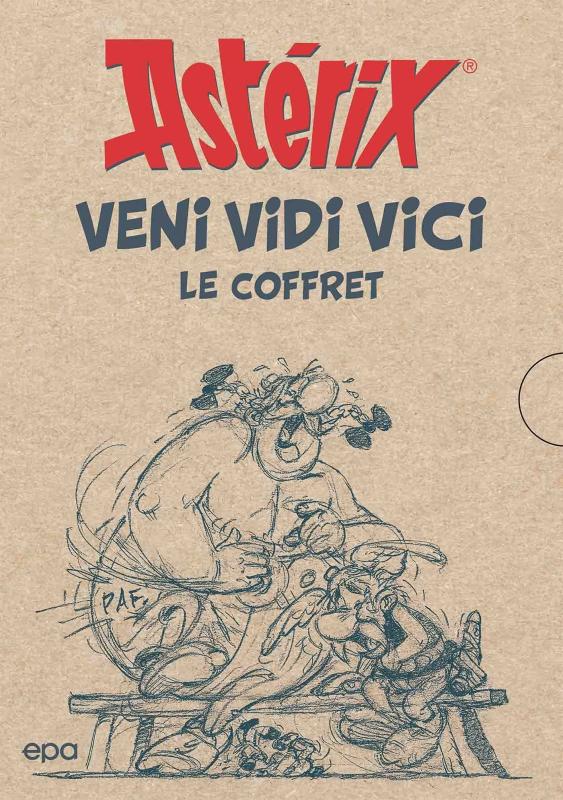 Astérix : Veni, Vidi, Vici - Coffret 3 livres