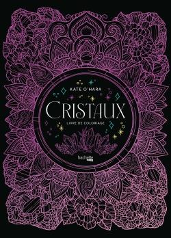 Cristaux. Livre de coloriage