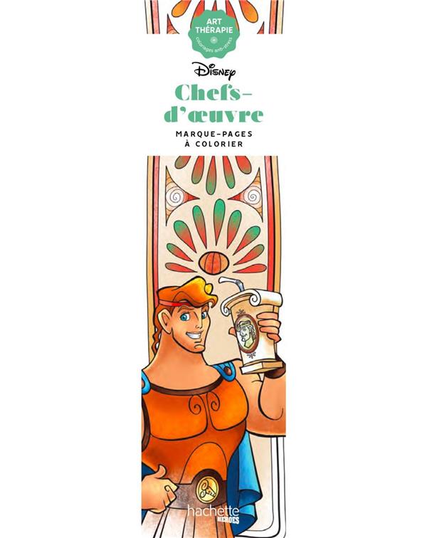 Chefs d'oeuvre. Marque-pages à colorier