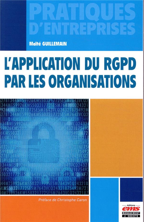 L'application du RGPD par les organisations