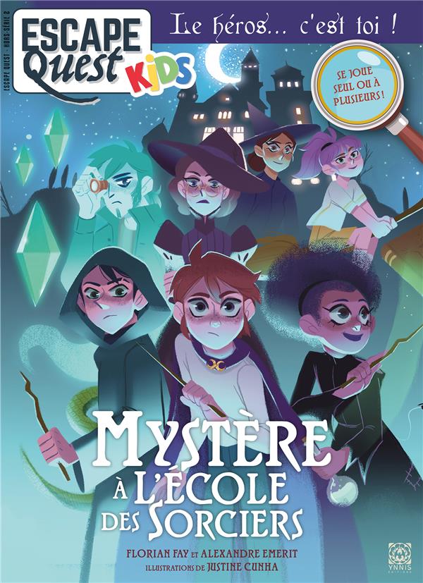 Escape quest. Kids N° 2, août 2021 : Mystère à l'école des sorciers