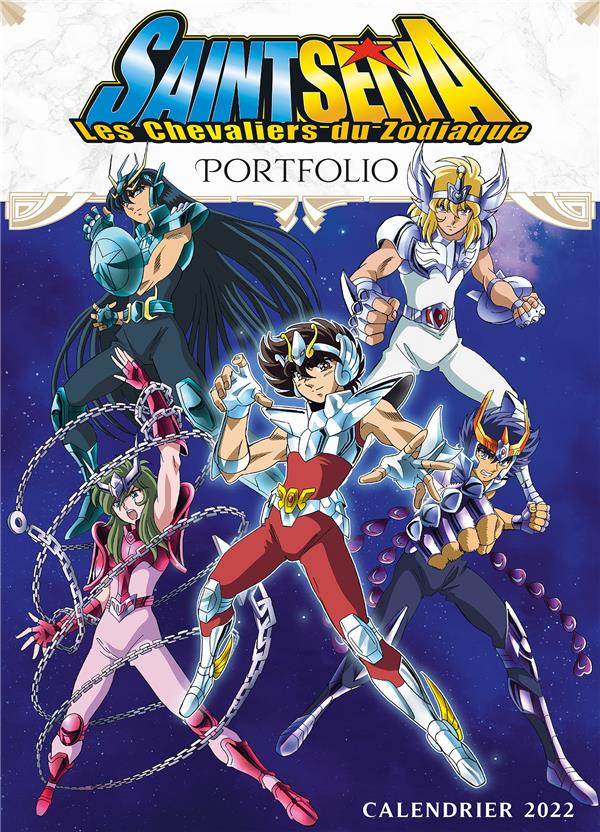 Calendrier 2022 : Saint Seiya