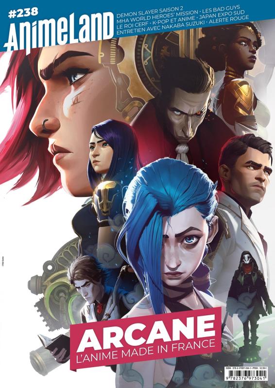 AnimeLand N° 238, avril-juin 2022 : Arcane. L'anime made in France