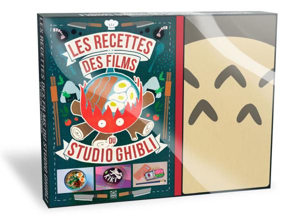 Les recettes des films du Studio Ghibli. Avec un tablier inclus