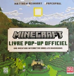 Minecraft. Livre pop-up officiel. Une aventure, interactive dans les dimensions