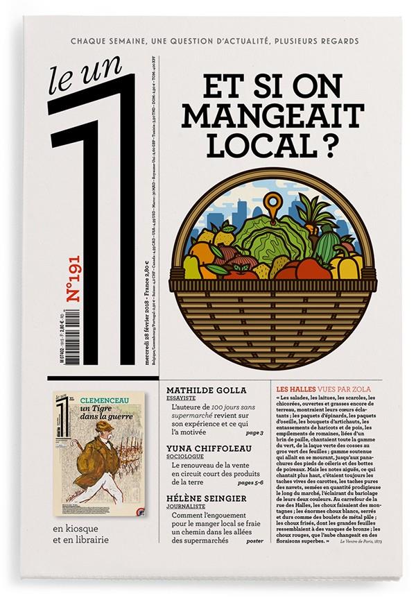 Le 1 N° 191, mercredi 28 février 2018 : Et si on mangeait local ?