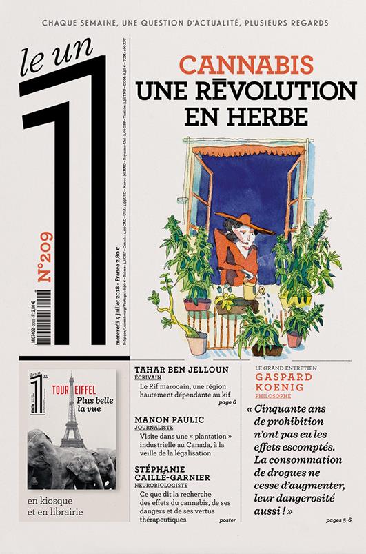 Le 1 N° 209 : Cannabis. Une révolution en herbe