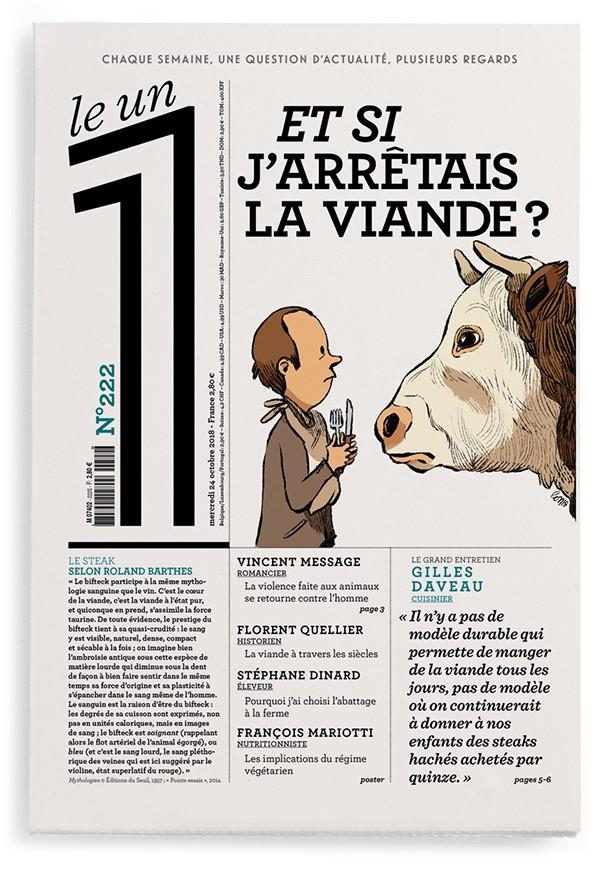 Le 1 N° 222 : Et si j'arrêtais la viande ?