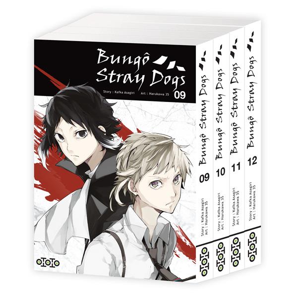 Bungô Stray Dogs - Pack 4 tomes pour le prix de 3 : Tomes 9 à 12