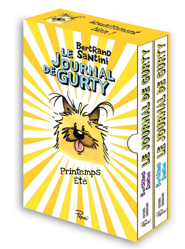 Le journal de Gurty Printemps Eté : Coffret en 2 volumes. Tome 1, Vacances en Provence ; Tome 4, Pri