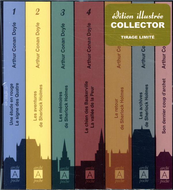 Sherlock Holmes L'intégrale : Coffret en 7 volumes. Edition collector