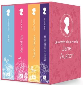 Les chefs-d'oeuvre : Orgueil et préjugés, Emma, Mansfield Park, Raison et sentiments