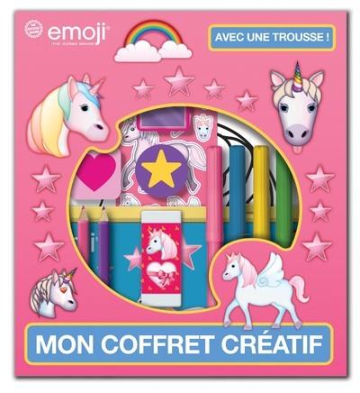 Mon coffret créatif Emoji Licorne. Avec une trousse !