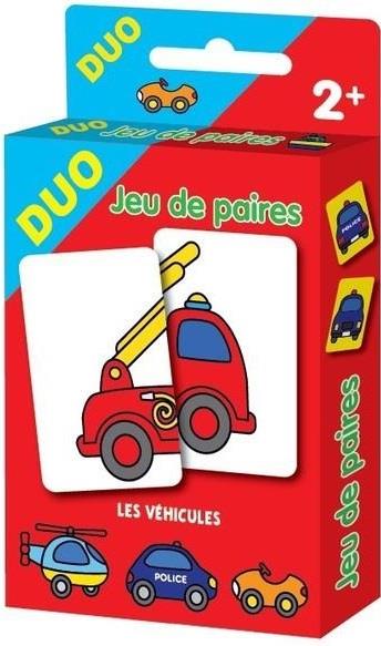 LES VEHICULES - JEU DE PAIRES - CARTES DUO