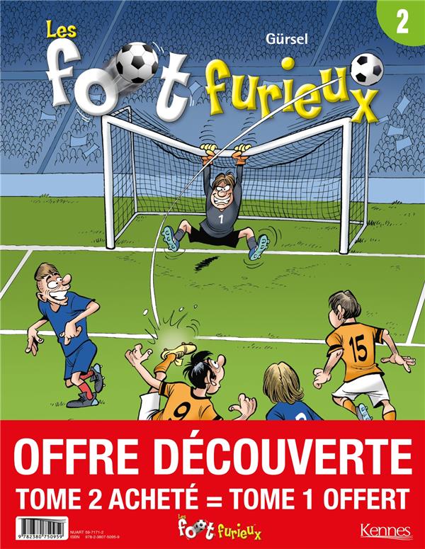 Les foot furieux - Offre découverte : Tomes 1 et 2