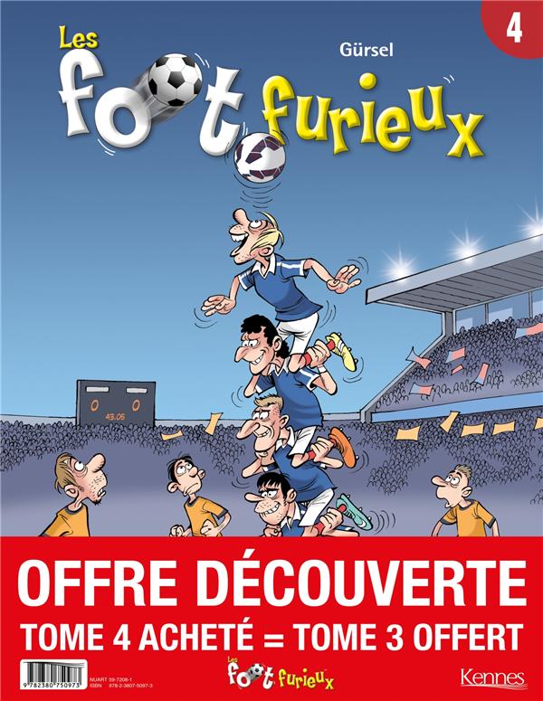Les foot furieux - Offre découverte : Tomes 3 et 4