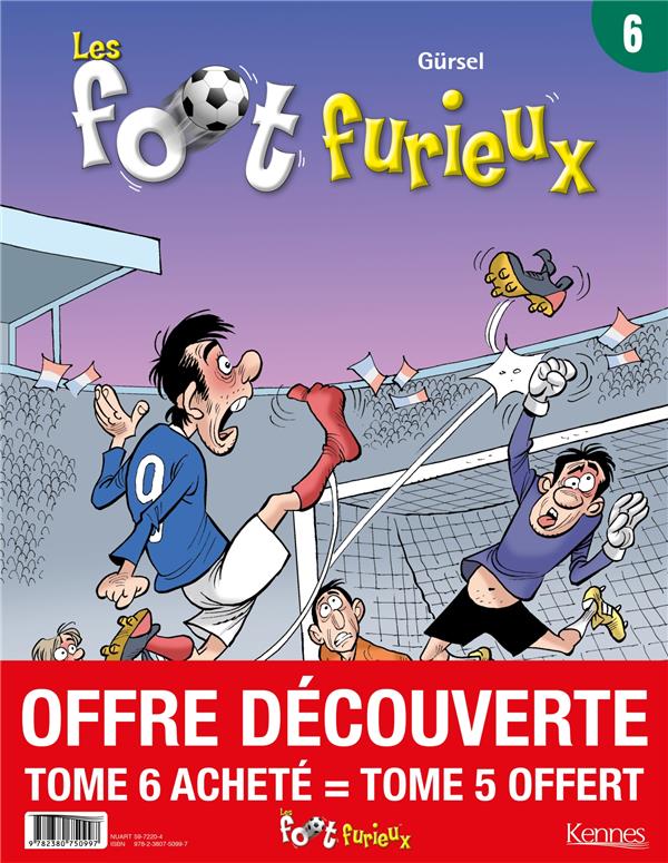 Les foot furieux - Offre découverte : Tomes 5 et 6