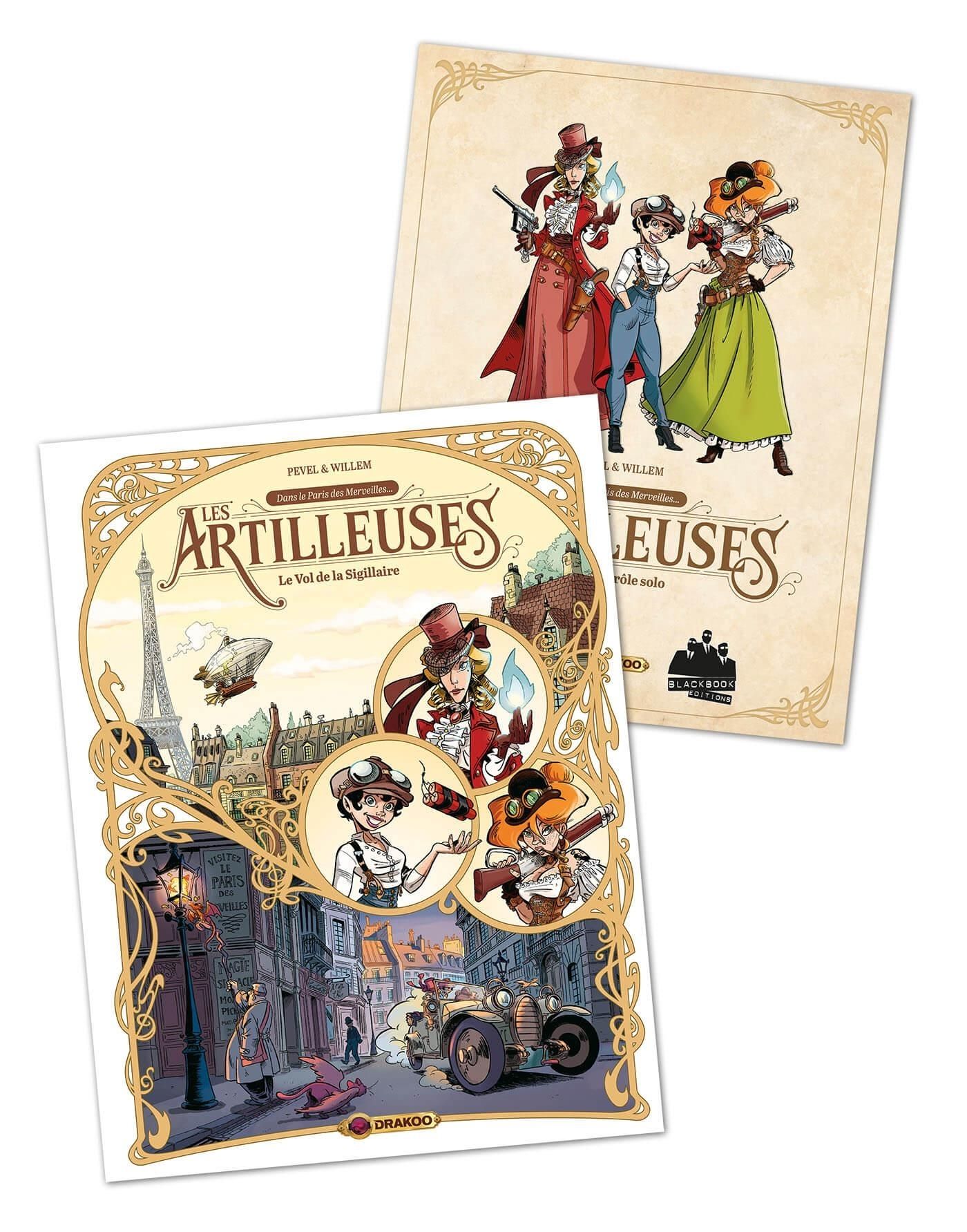 Les Artilleuses Tome 1 : Le vol de la Sigillaire - Edition limitée avec le jeu de rôle solo offert