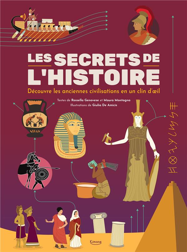Les secrets de l'Histoire. Découvre les anciennes civilisations en un clin d'oeil
