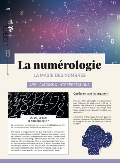 La numérologie. La magie des nombres