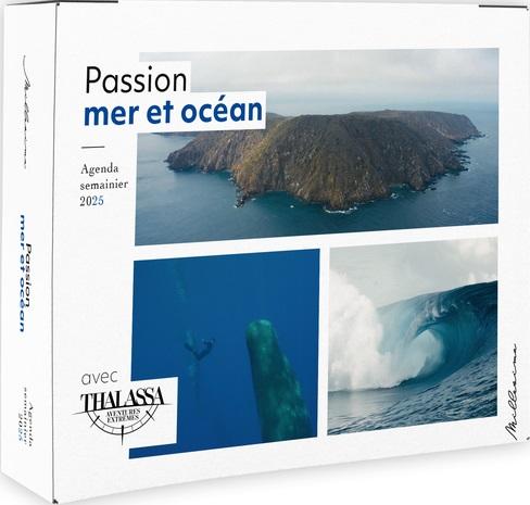 Agenda semainier passion mer et océan. Edition 2025