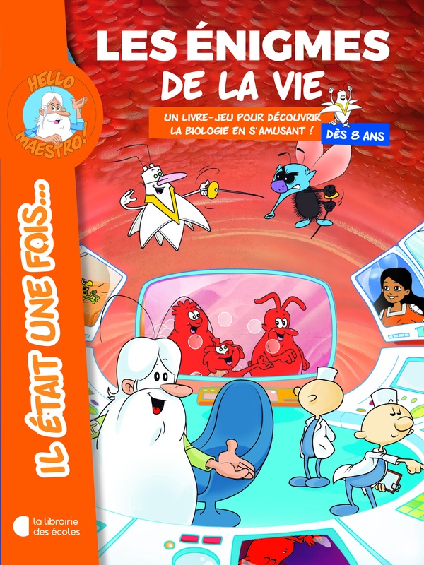 Les énigmes de la vie. Un livre-jeu pour découvrir la vie en s'amusant !