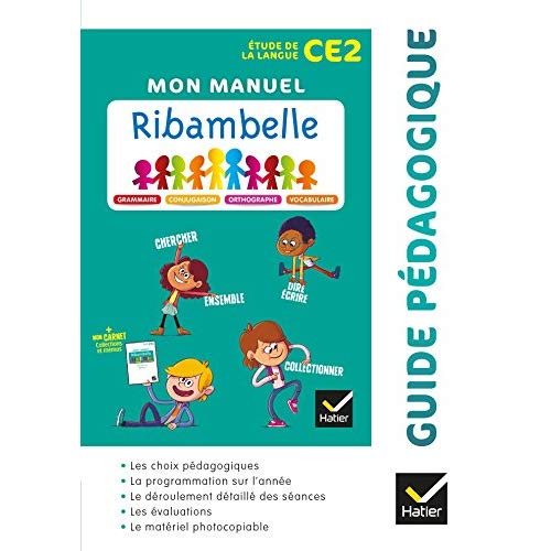 Etude de la langue CE2 Ribambelle. Guide pédagogique, Edition 2018