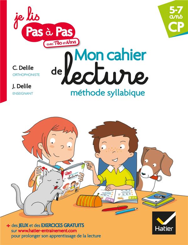 Français CP 5-7 ans Mon cahier de lecture méthode syllabique. Edition 2019