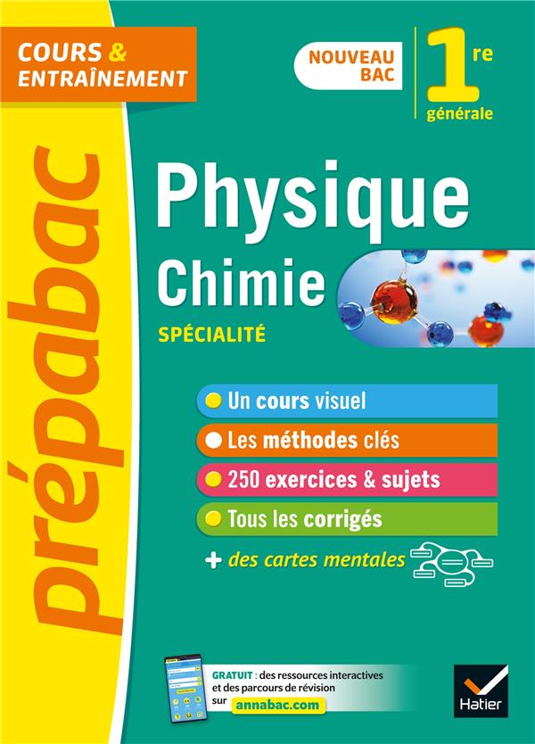 Physique-Chimie spécialité 1re générale