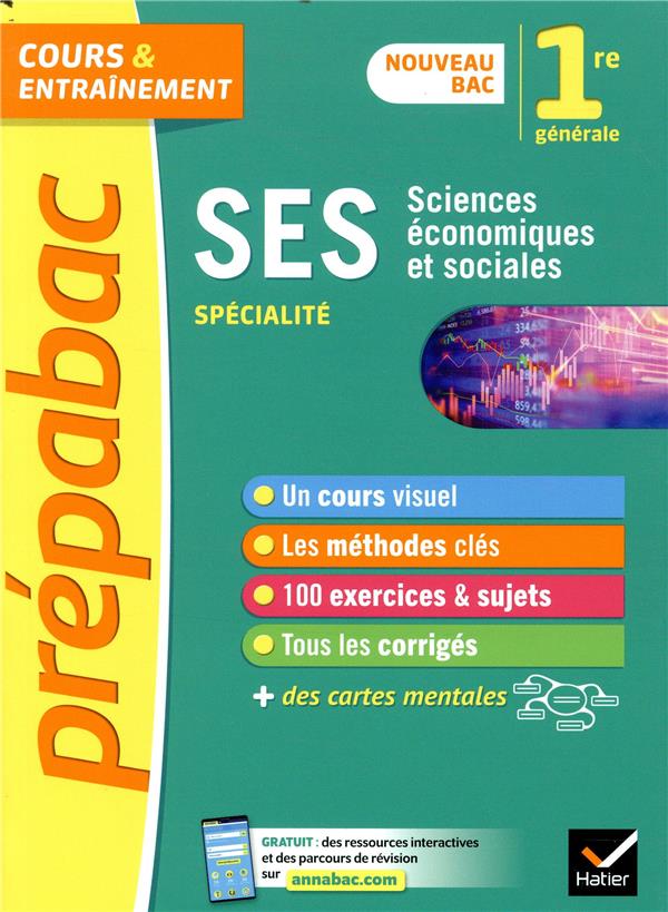 Spécialité SES 1re. Edition 2019
