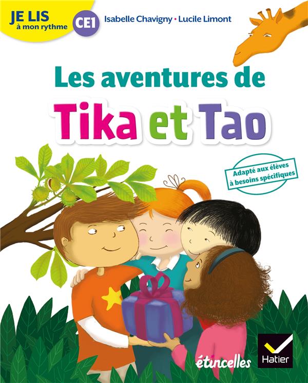 Français CE1 Je lis à mon rythme. Les aventures de Tika et Tao [ADAPTE AUX DYS