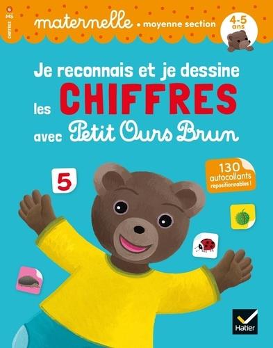 Je reconnais et je dessine les chiffres avec Petit Ours Brun Maternelle moyenne section. Avec 130 au