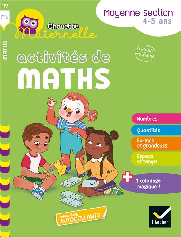 Activités de maths Maternelle Moyenne Section