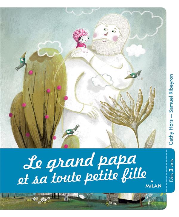 Le grand papa et sa toute petite fille