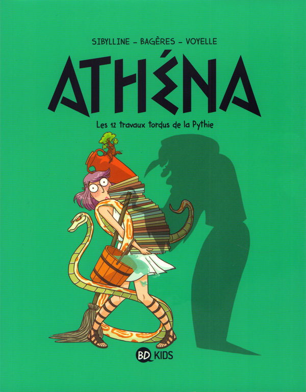 Athéna Tome 4 : Les 12 travaux tordus de la Pythie