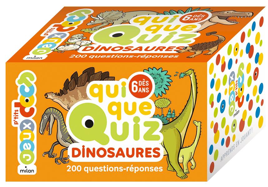 Quiquequiz Dinosaures. 200 questions-réponses