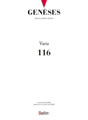 Genèses N° 116 : Varia