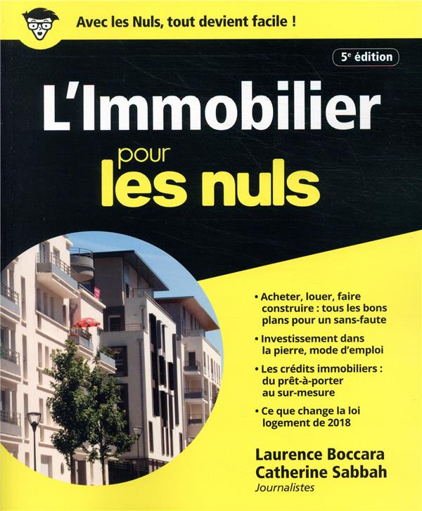 L'immobilier pour les nuls. 5e édition