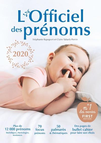 L'officiel des prénoms. Edition 2020